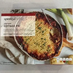 Spinneys Food Cottage Pie