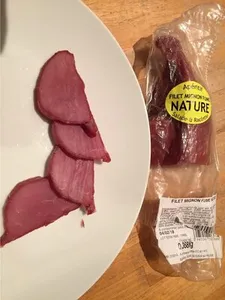 Filet mignon fumé natture