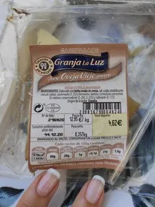Queso oveja viejo
