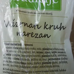 Wellness kruh narezan