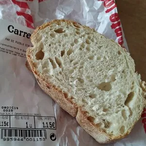 Pan de pueblo sin aditivos