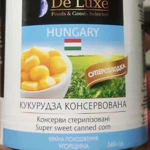 Кукурудза консервована, суперсолодких сортів