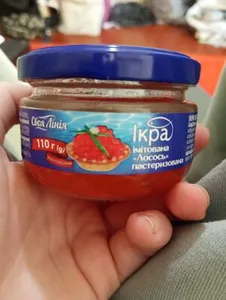 імітована ікра лосось пастеризована