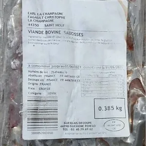Viande Bovine Saucisses