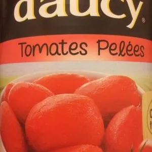 Tomates pelées d'aucy 475g