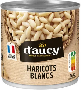 Haricots blancs préparés