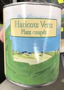 Haricots verts plats coupés