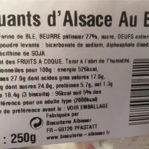 Croquant d'alsace