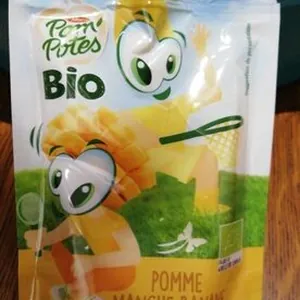 Pom'potes bio pomme mangue banane