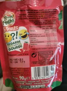 Pom'potes 5 Fruits SSA