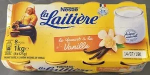 Le yaourt à la vanille