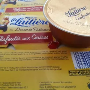 La Laitiere Clafoutis aux cerises