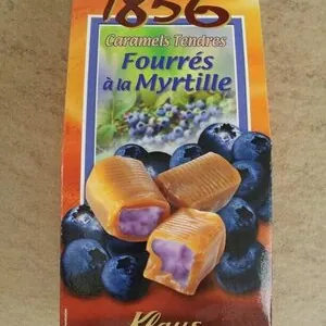 Caramels Tendres Fourrés Myrtille