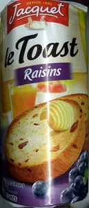 Jacquet le toast raisin