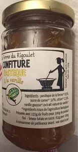 Confiture pastèque à la vanille