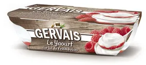 Gervais bicouche framboise 115 g x 2