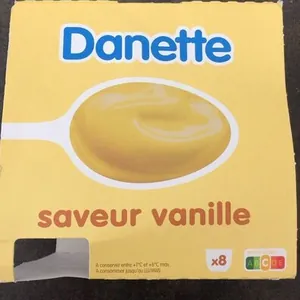 Danette saveur vanille