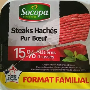Steak hachés pur bœuf
