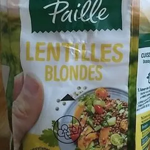 Lentilles blondes