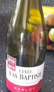 Cuvée Jean-Baptiste  MERLOT , VIN ROUGE