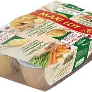 IDEES DE MAMAN Pommes de terre Poulet / Haricots verts Carottes Veau / 1 Petits pois à la provençale Dès 8 mois