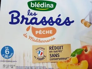 Blédina Les Brassés 6x95g Pêche de Méditerranée Dès 6 mois
