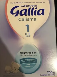 GALLIA Calisma 1er AGE 2X350G De 0 à 6 mois