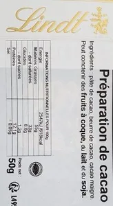 Préparation de cacao