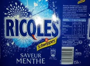 Ricqles saveur menthe