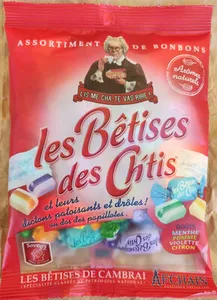 Les Betises Des Chtis Assortiment De Bonbons