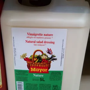 Vinaigrette nature allégée en matières grasses