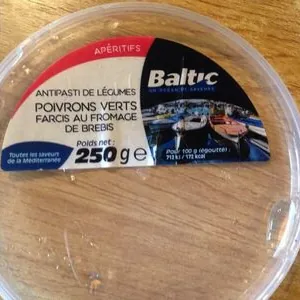 Poivrons verts farcis au fromage de brebis