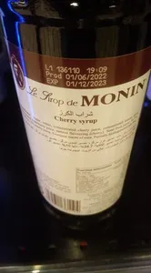Monin cherry
