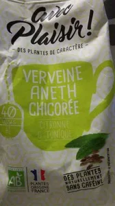 Verveine aneth chicorée