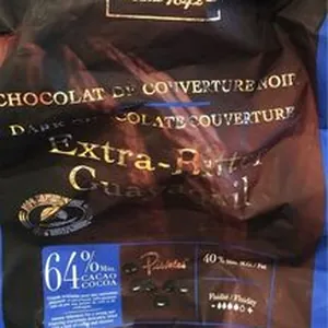 Chocolat de couverture noir