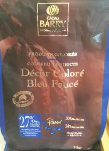 Décor coloré bleu foncé