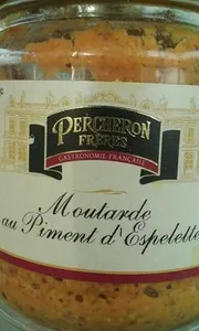 Moutarde au piment d'espelette