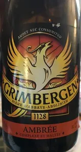 Grimbergen - 75cl grimbergen ambree - 6.50 degre alcool
