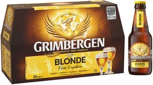 Grimbergen Bière d'Abbaye 10X25CL GRIMBERGEN 6.7 DEGRE ALCOOL