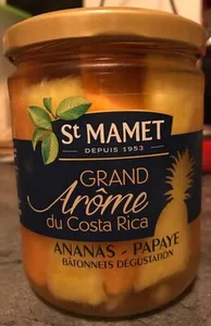 Ananas papaye bâtonnets Grand Arôme du Costa Rica