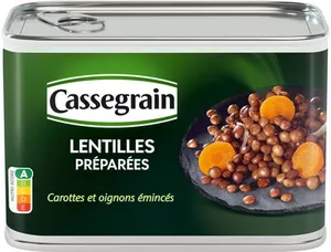 Lentilles préparées 4/4