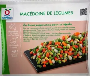 Macedoine de legumes surgelée toupargel