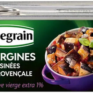 Aubergines cuisinées à la Provençal