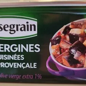 Aubergines cuisinées à la provençale