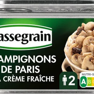 Champignons de Paris à la crème fraîche