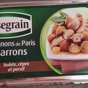 Champignons de Paris aux Marrons