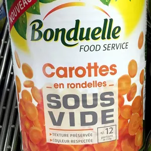 Carottes en rondelles