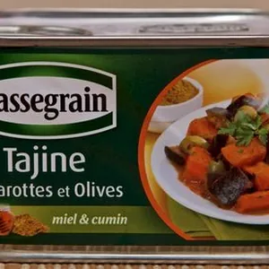 Tajine de Carottes et Olives - miel et cumin