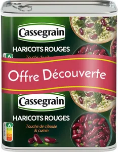 Haricots rouges ciboule & cumin