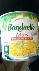 Maïs sans sucre ajouté